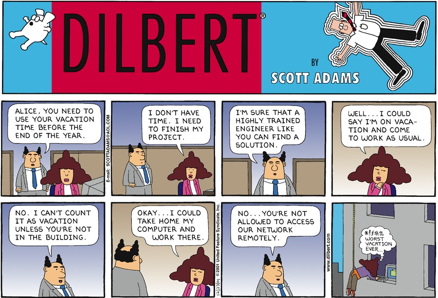 Dilbert Cartoon